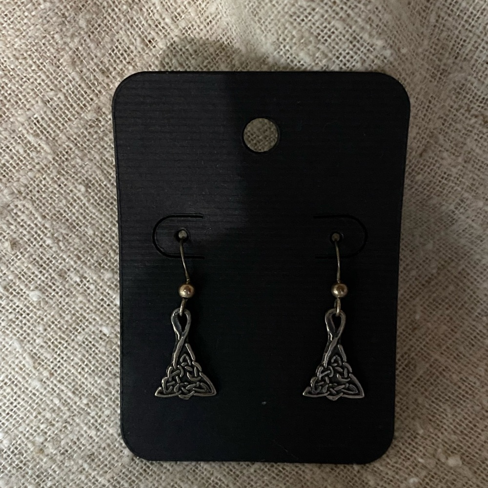 Pretty sterling silver earrings